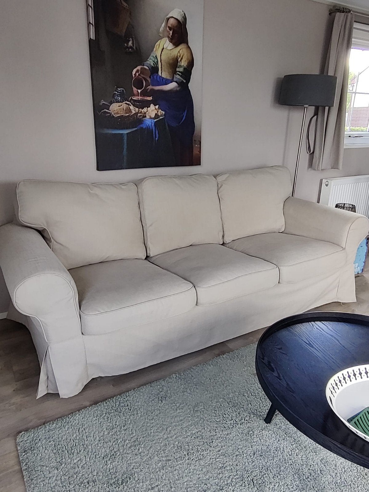Ikea Ektorp 3-zitsbank - Gratis af te halen in Teuven, Enlèvement, Comme neuf, Tissus