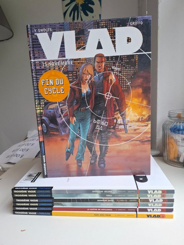 VLAD TOMES 1 à 7 SERIE COMPLETE SWOLFS TBE EO, Livres, Série complète ou Série, Enlèvement ou Envoi, Comme neuf