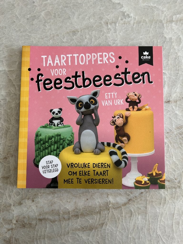 Taarttoppers voor feestbeesten, Boeken, Ophalen, Etty Van Urk, Zo goed als nieuw, Overige onderwerpen