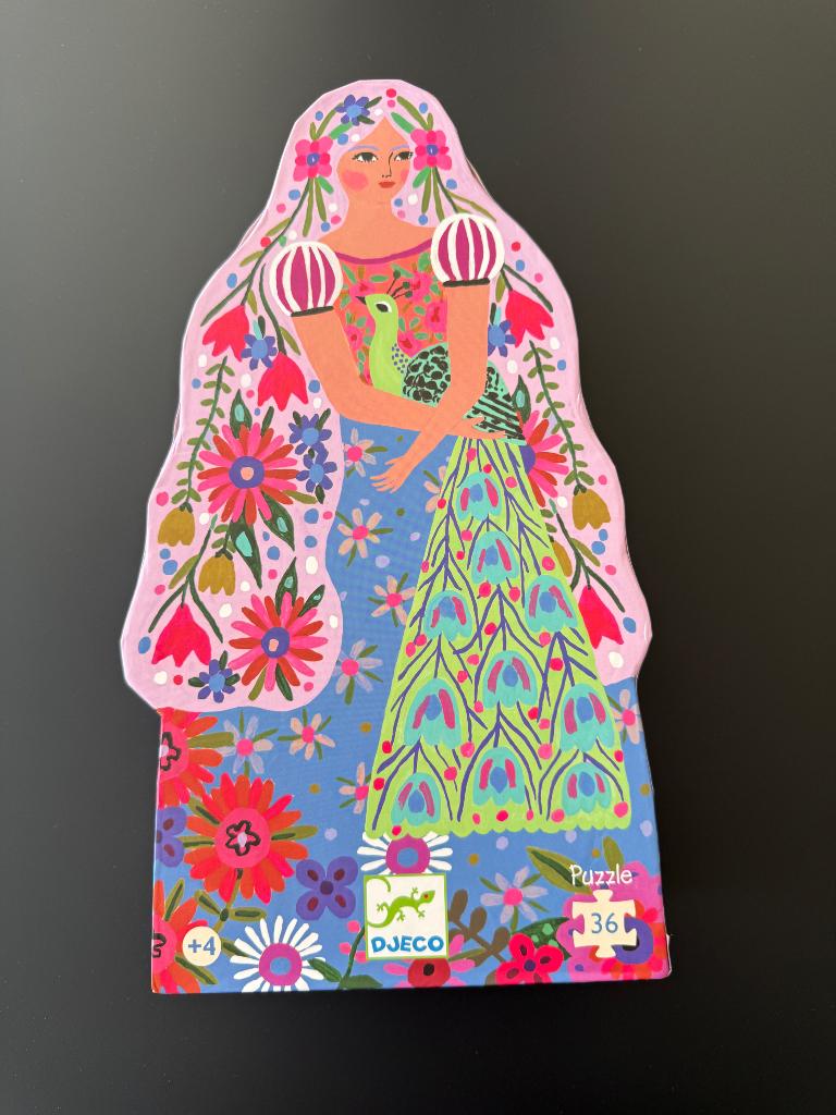 Puzzle Djeco La princesse et son paon, Enlèvement ou Envoi, 10 à 50 pièces, Neuf, 2 à 4 ans
