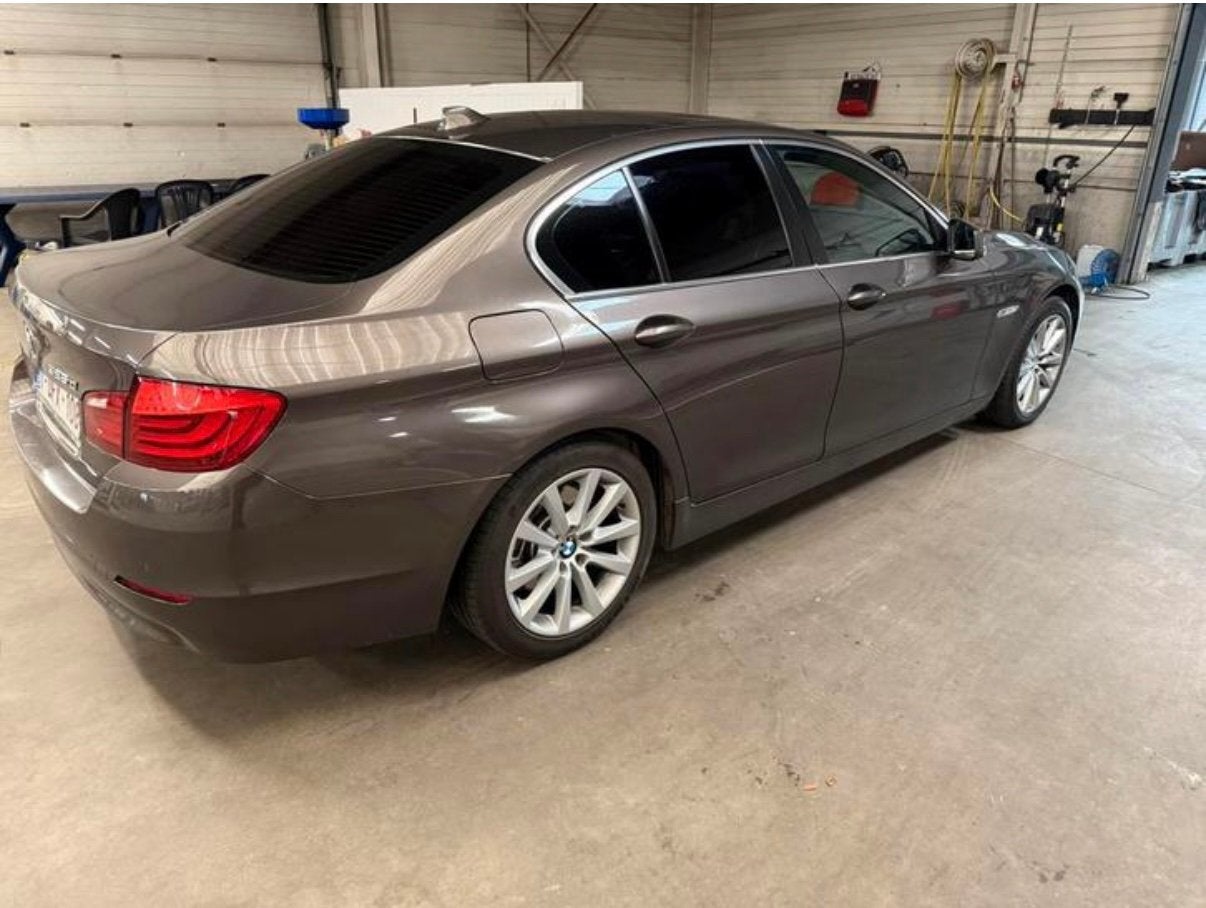 BMW F10 525d 3.0 liter TOP CONDITIE …, Autos, Cuir, Euro 5, Beige, Alarme