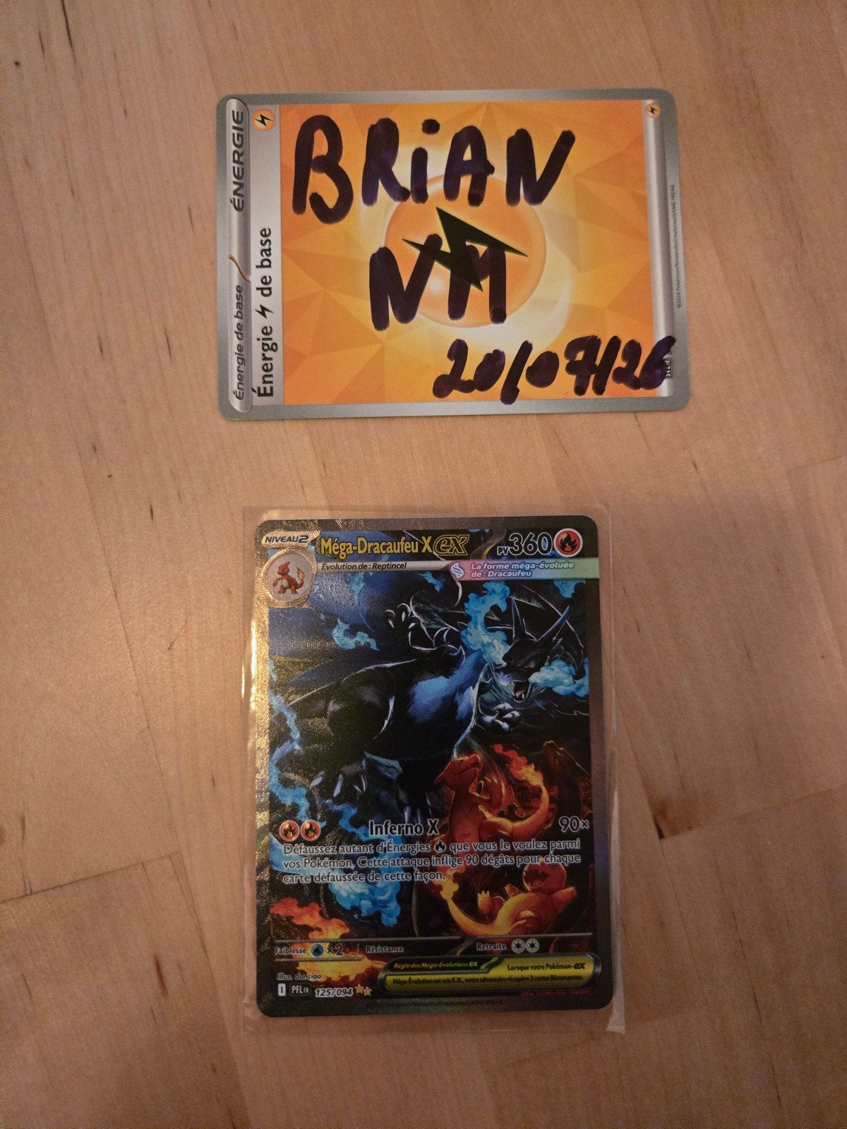 Méga-Dracaufeu X EX, Booster