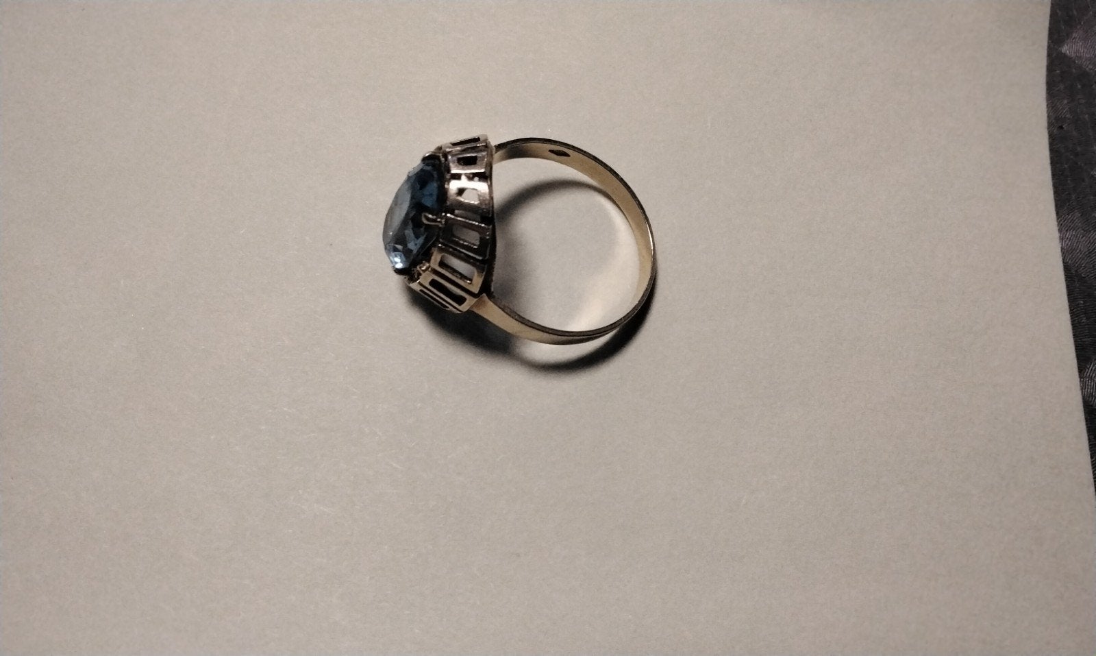 gouden ring 18kr, Ophalen