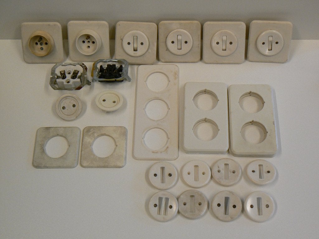 Stopcontacten, Bricolage & Construction, Enlèvement, Utilisé