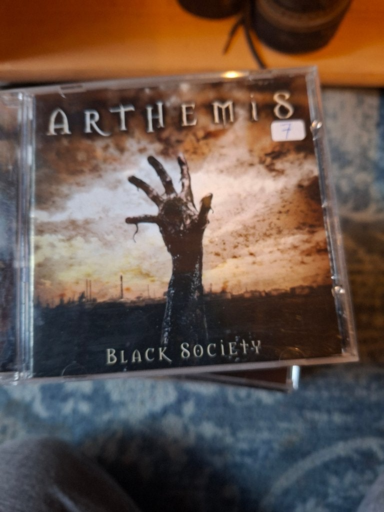 cd - arthemis - black society, Ophalen of Verzenden, Zo goed als nieuw, Heavy metal, Inclusief boekje