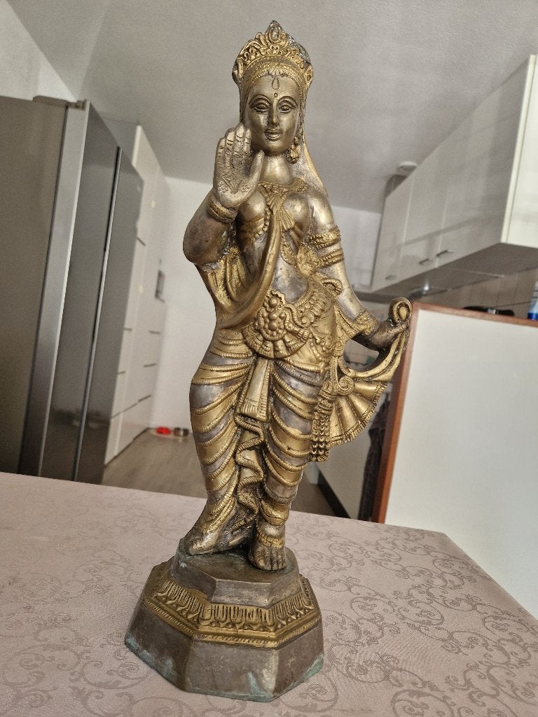 oud bronzen boeddha beeld, Huis en Inrichting, Ophalen