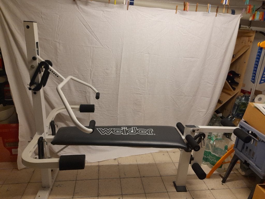 banc de musculation, Sports & Fitness, Enlèvement, Utilisé, Bras, Banc d'exercice