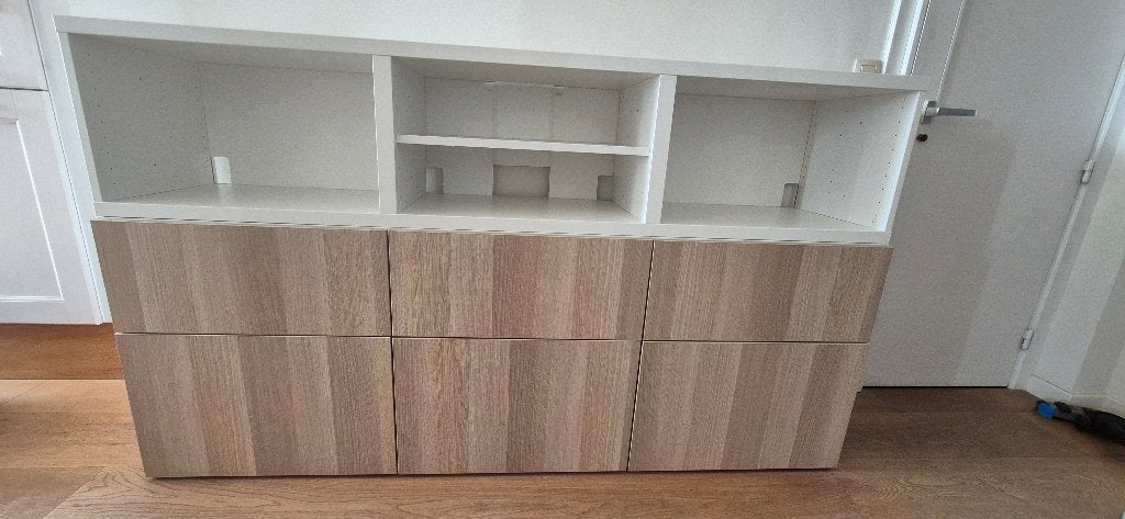 Besta TV kast, Ophalen, Gebruikt, 150 tot 200 cm, Minder dan 100 cm