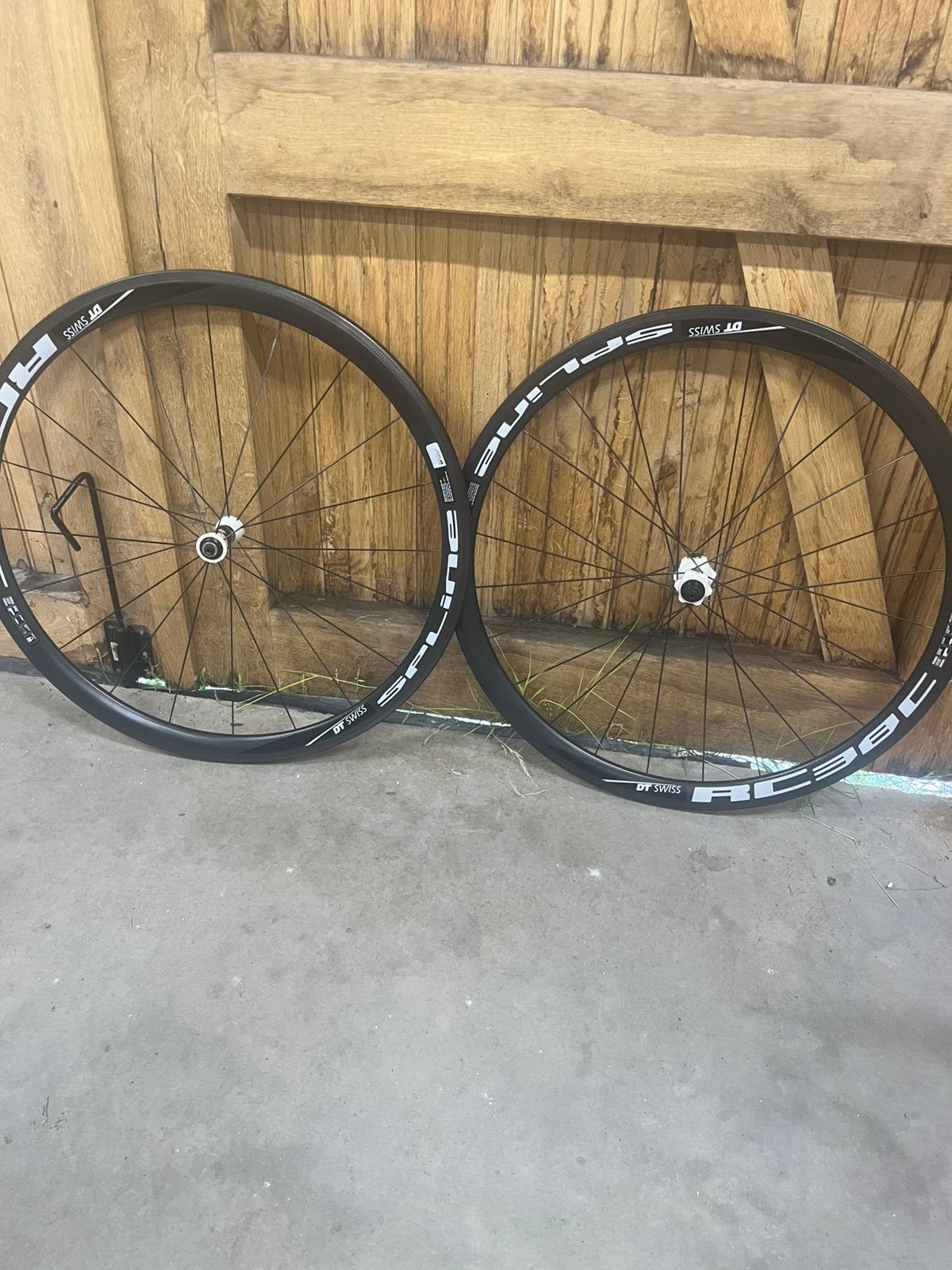 DT Swiss RC 38 Spline C Carbon Wielset (Velgrem), Fietsen en Brommers, Fietsonderdelen, Zo goed als nieuw, Wiel, Carbon, Racefiets
