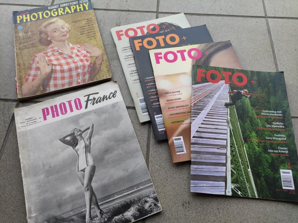 Divers magazines de photos vintage, Livres, Enlèvement