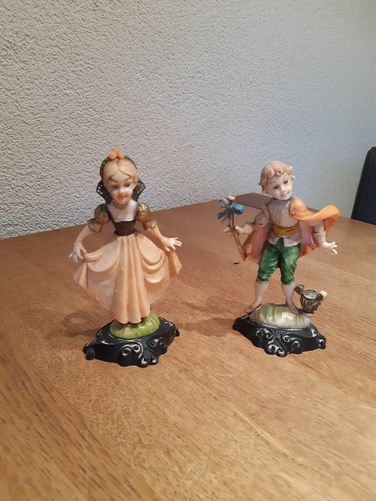 beeldje mannetje en vrouwtje, Ophalen of Verzenden, Zo goed als nieuw, Mens