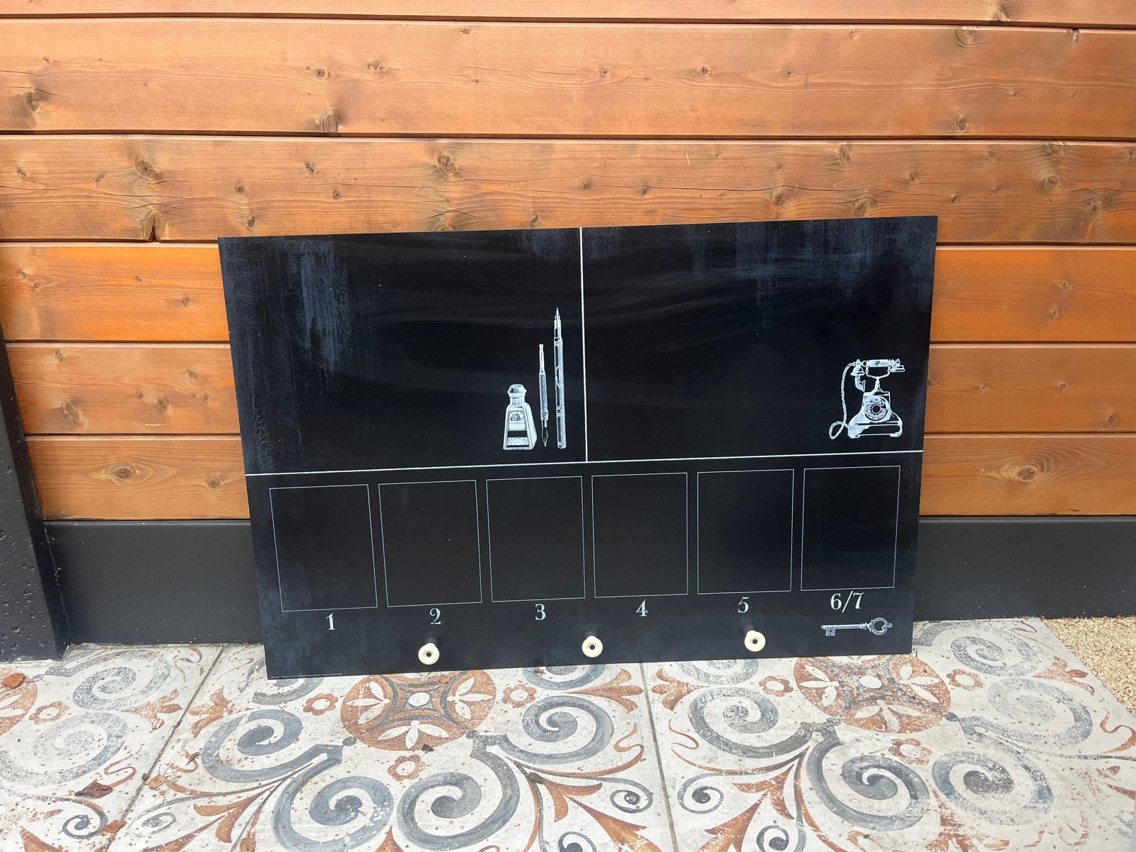 Krijtbord, Diversen, Ophalen, Gebruikt, Krijtbord