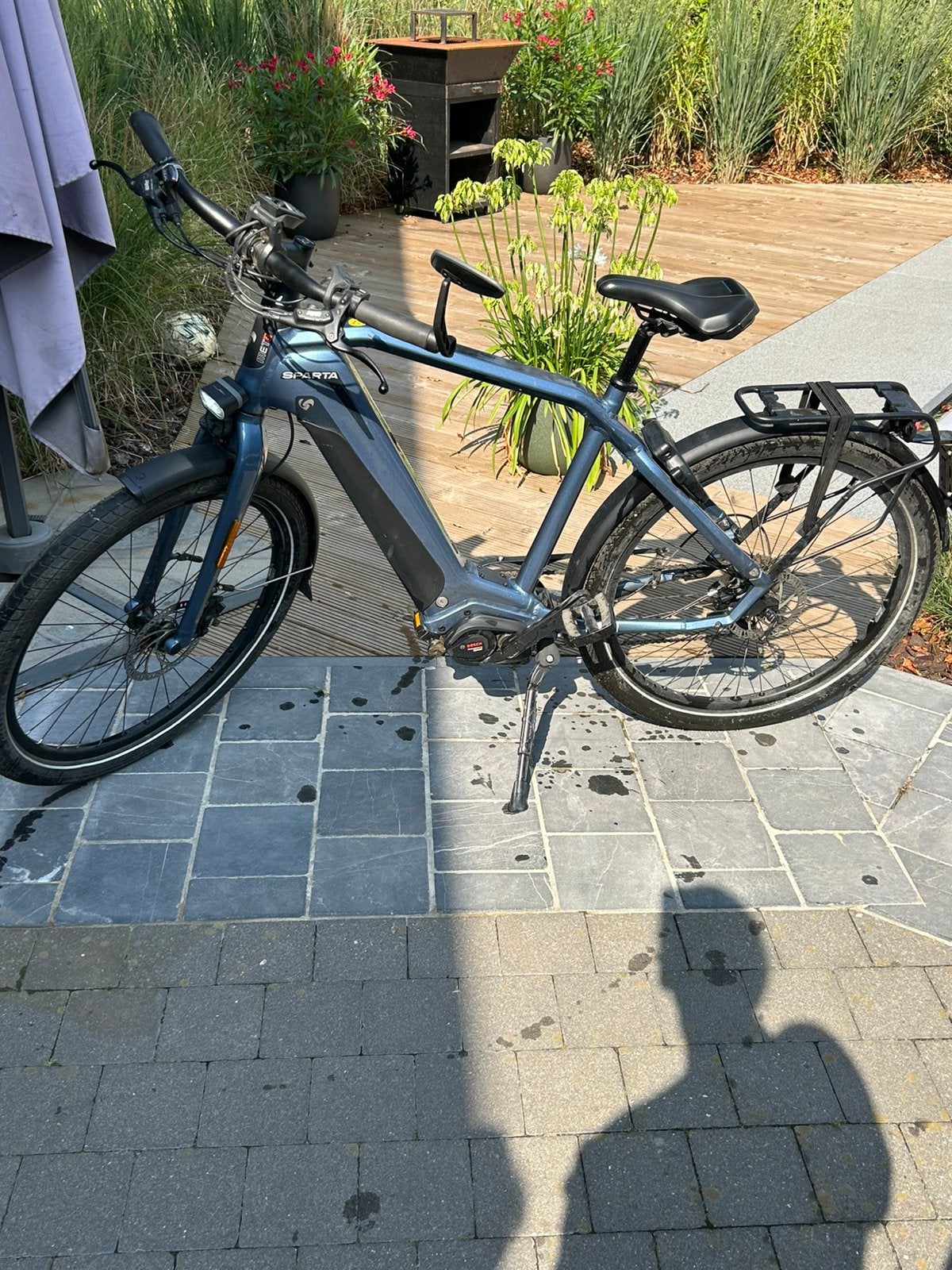 Fiets Speedpedelec sparta blauw, Fietsen en Brommers, Ophalen, Sparta, Zo goed als nieuw, 55 tot 59 cm