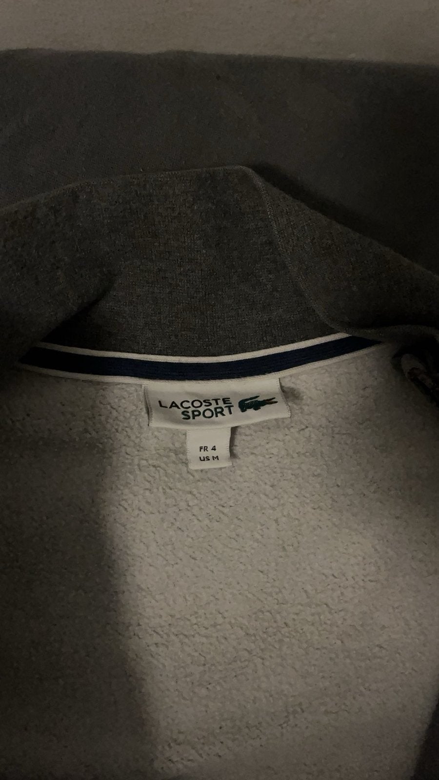 Gilet Lacoste, Enlèvement ou Envoi, Comme neuf