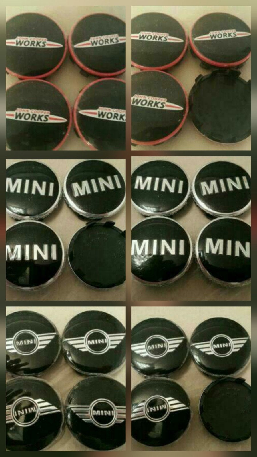 Mini wieldopppen diameter buitenkant 54 mm 56 mm 60 mm, Ophalen of Verzenden, Nieuw, Mini