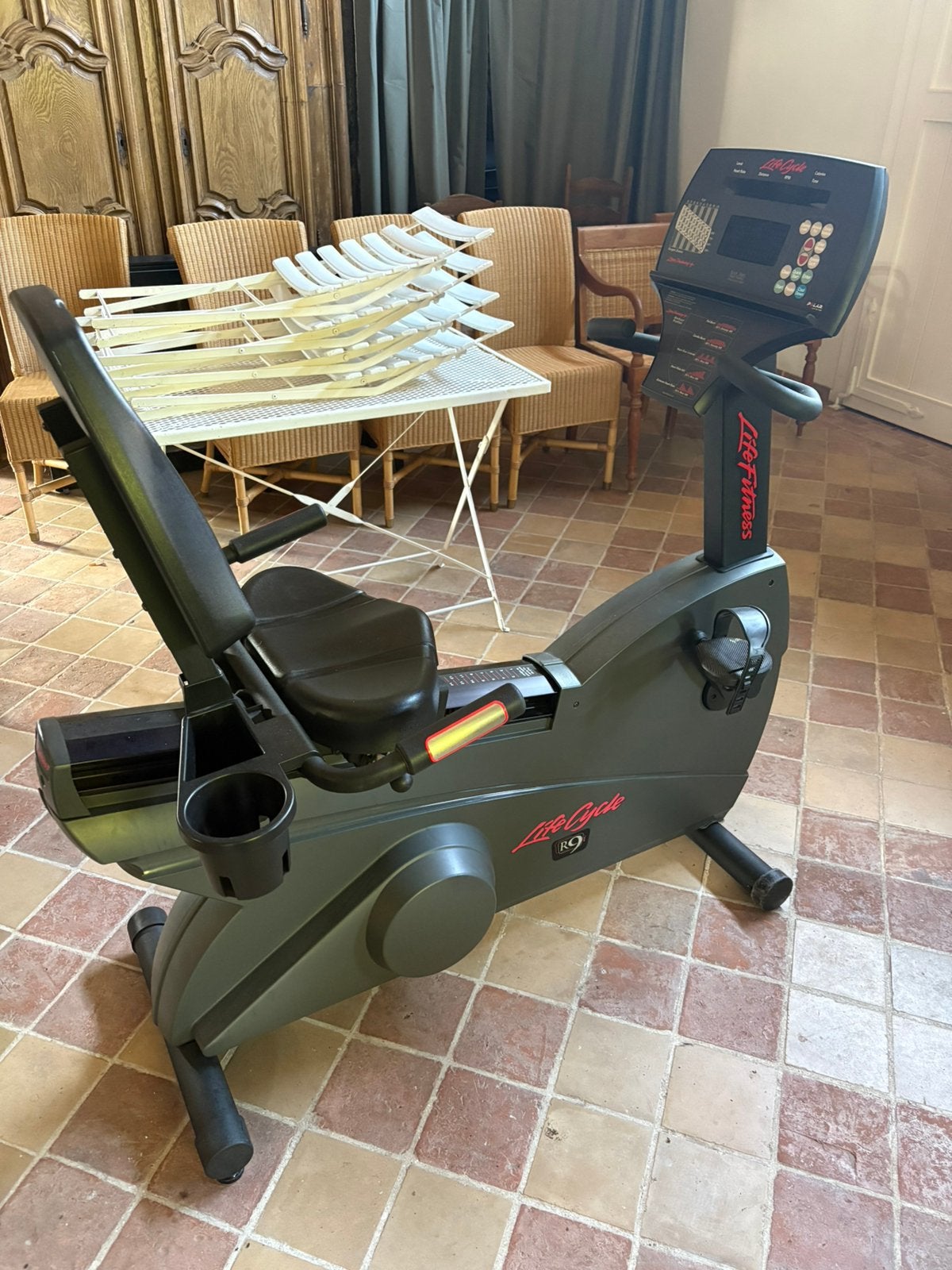 Volledige home gym + Life Fitness cardio (loopband, X9, R9), Ophalen, Gebruikt, Overige typen