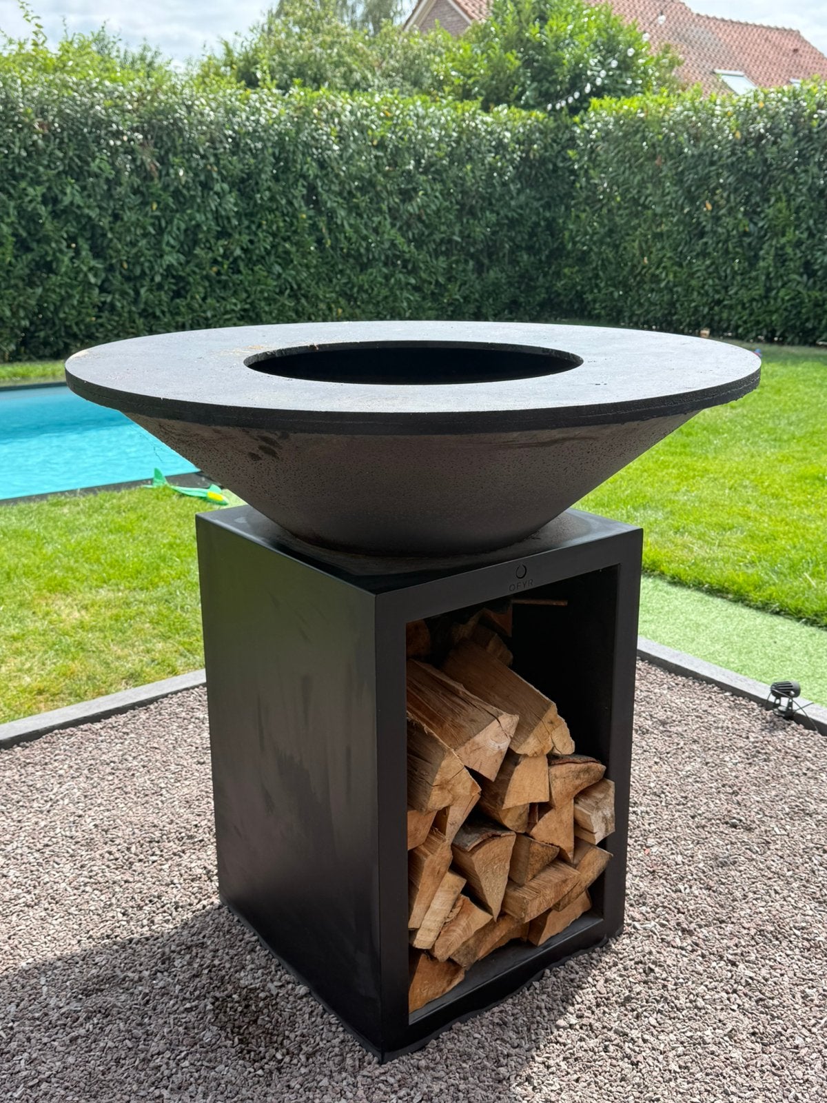OFYR Classic Storage 100 Black – Zeer goede staat, Jardin & Terrasse, Barbecues au charbon de bois, Enlèvement, Comme neuf, Avec accessoires