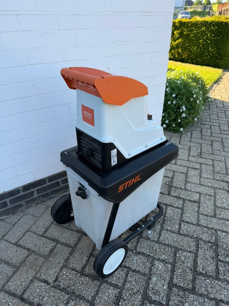 Hakselaar Stihl GHE 135 L, Tuin en Terras, Hakselaars, Ophalen, Stihl, Gebruikt, Met opvangbak