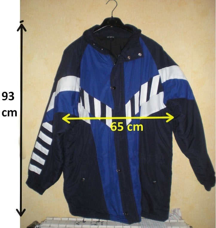 ANORAK voor heren, Kleding | Heren, Jassen | Winter, Ophalen of Verzenden, Gedragen, Maat 52/54 (L), Blauw