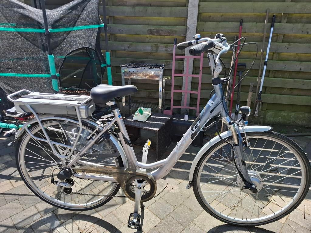 E-bike X-tract (met oplader en batterij), Ophalen
