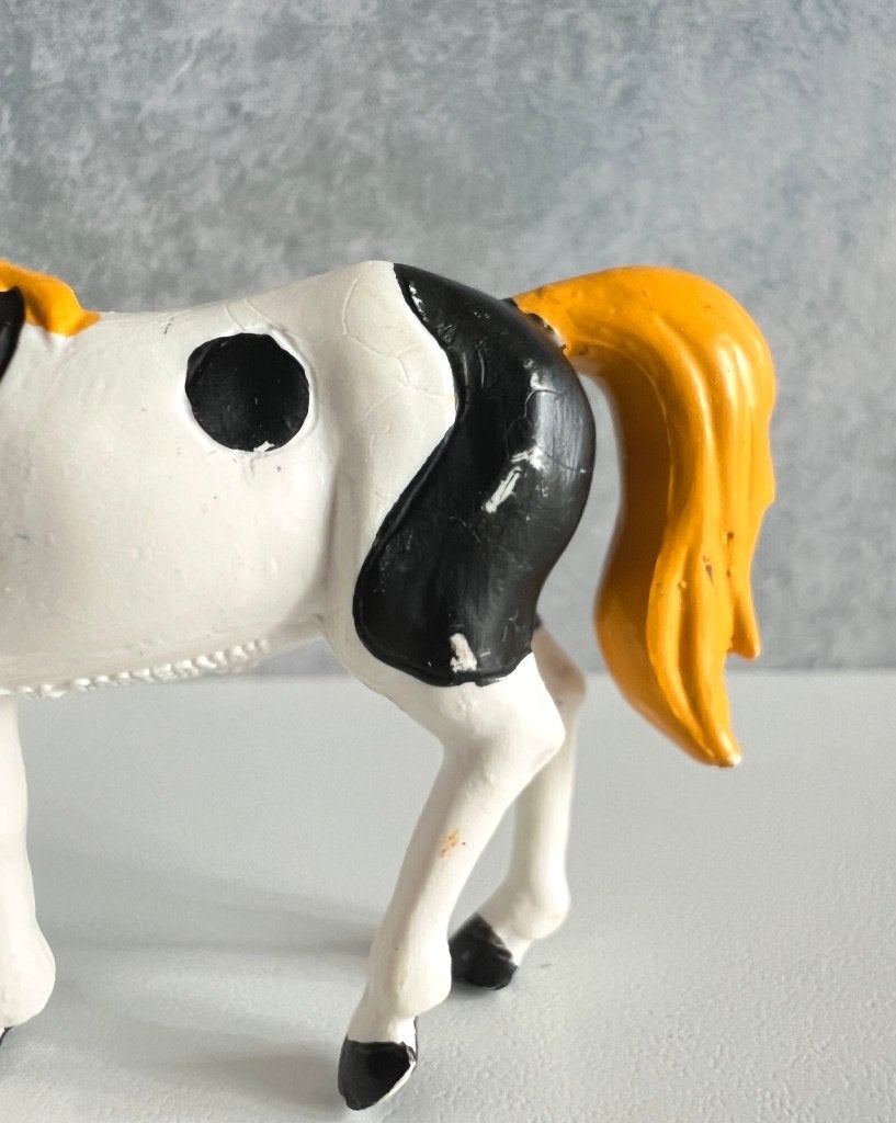 Figurine Cheval Petit Tonnerre de Yakari - Schleich 1984, Collections, Statue ou Figurine, Enlèvement ou Envoi, Autres personnages