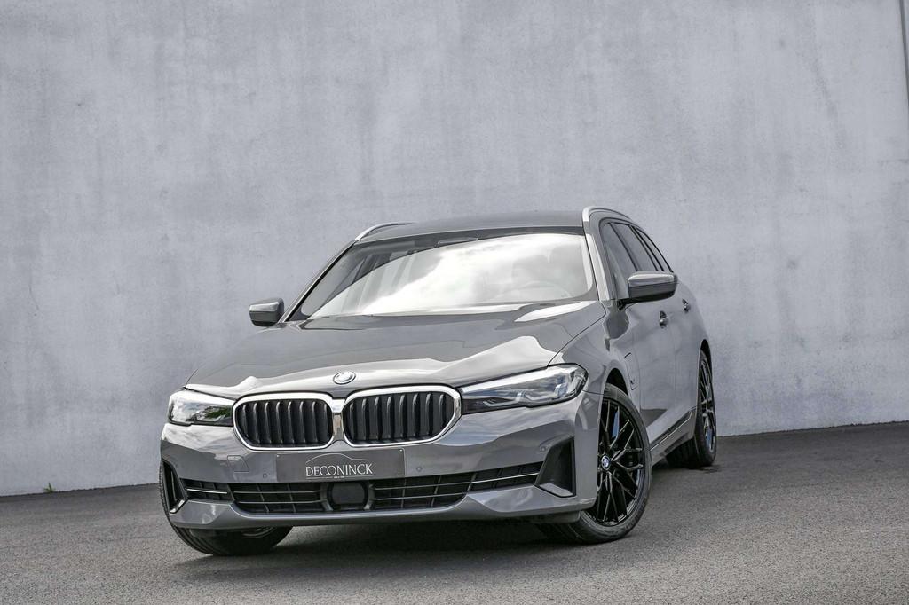 BMW 5 Serie 530 Touring 530eXA *CARPLAY*NAVI*AMBIENT*LED*LED, Autos, BMW, Cuir, Noir, 5 portes, Automatique