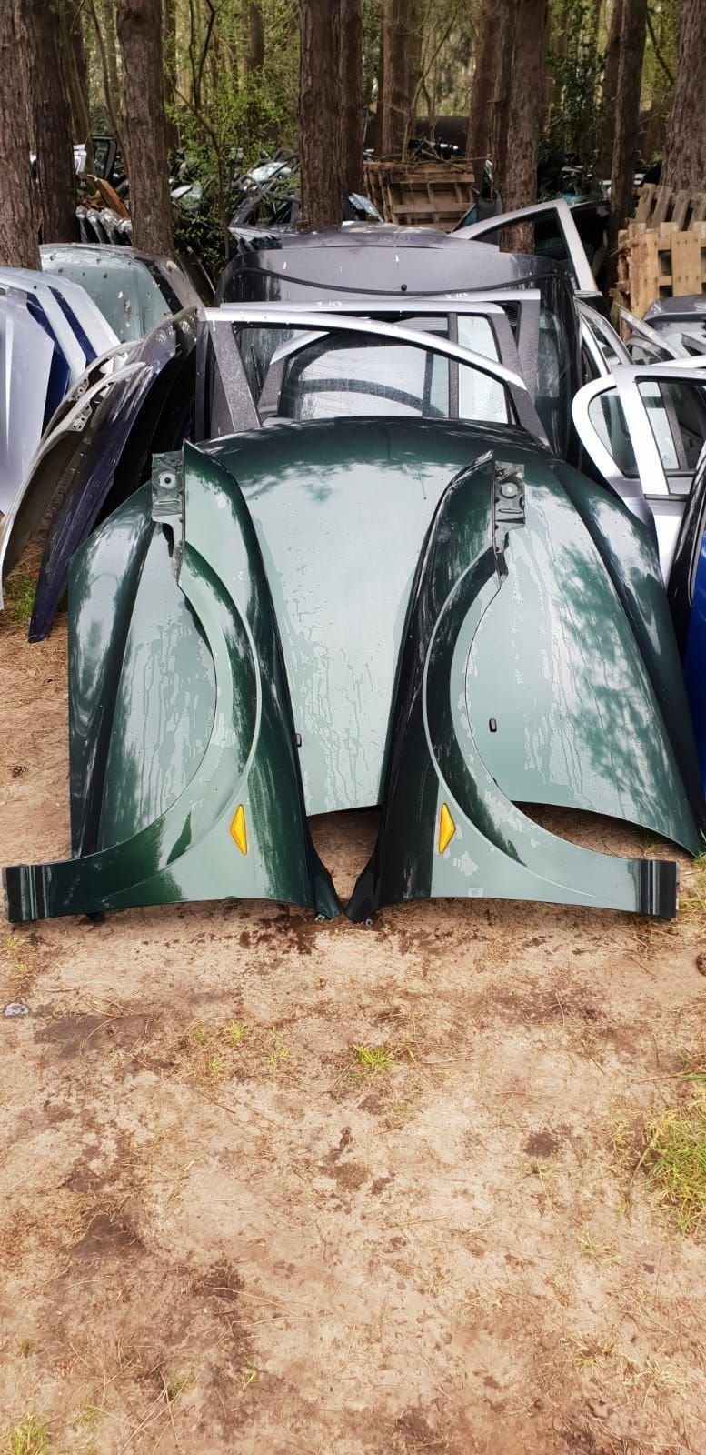 FORD MONDEO VOORSCHERMEN BJ 2001 2005, Gebruikt, -, -, Ophalen of Verzenden