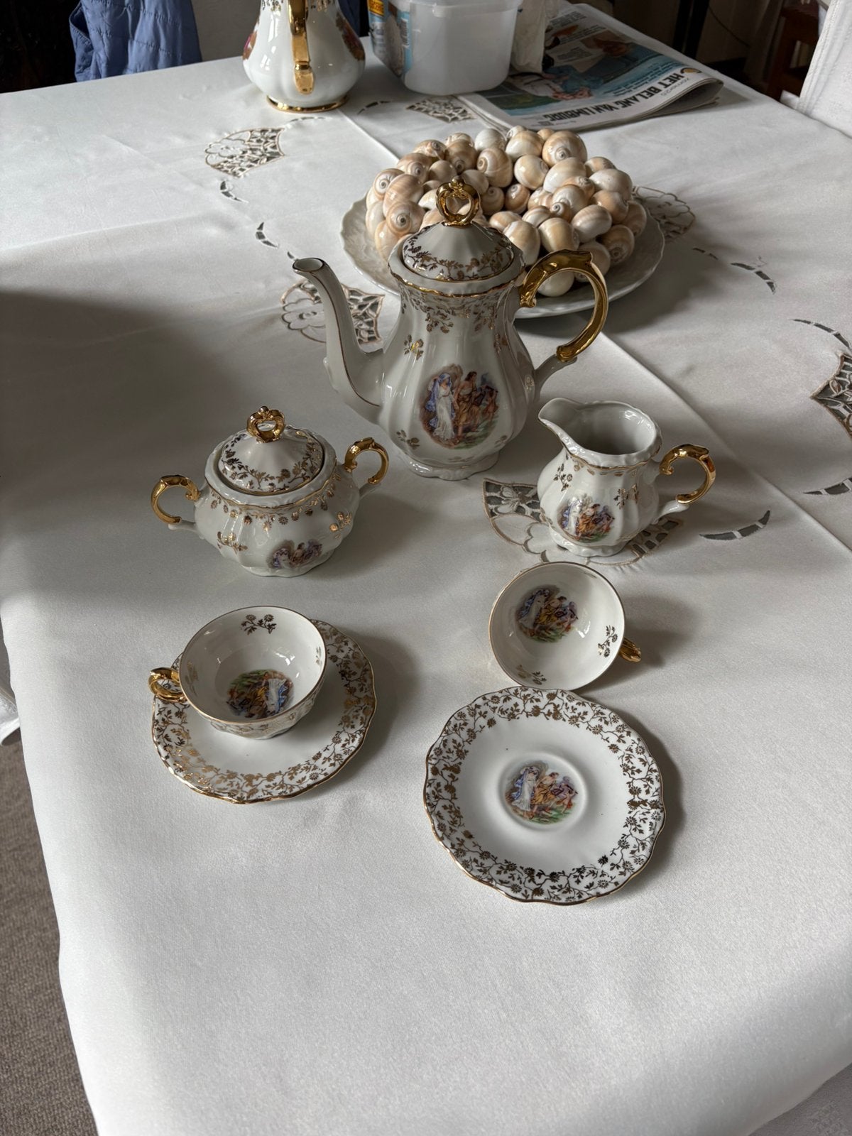 Très beau Petit service moka complet Bavaria, Enlèvement ou Envoi