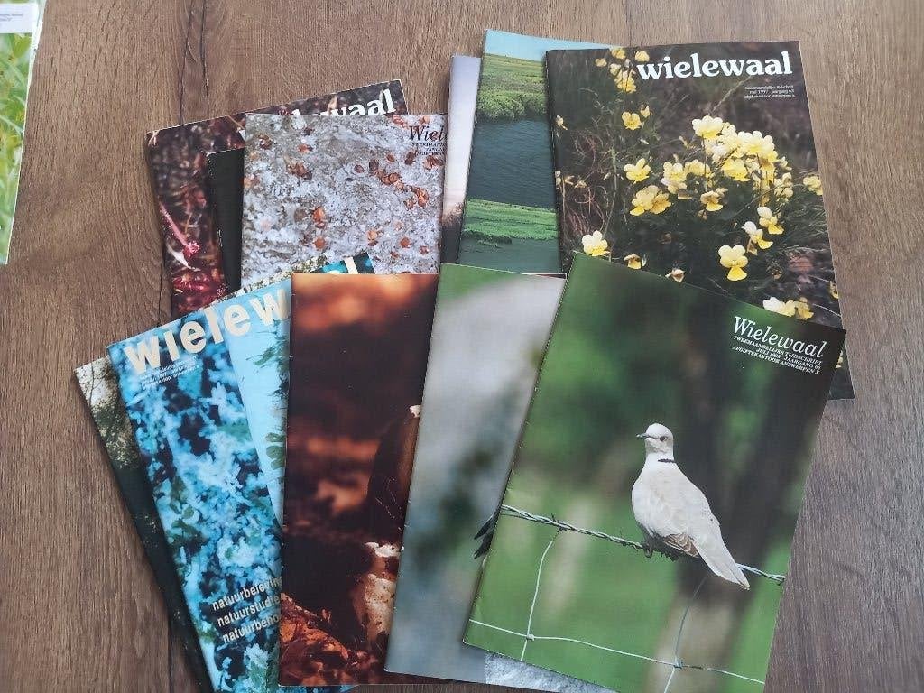 11x Magazine tijdschrift natuur Wielewaal Fauna Flora, Ophalen of Verzenden, Natuur algemeen