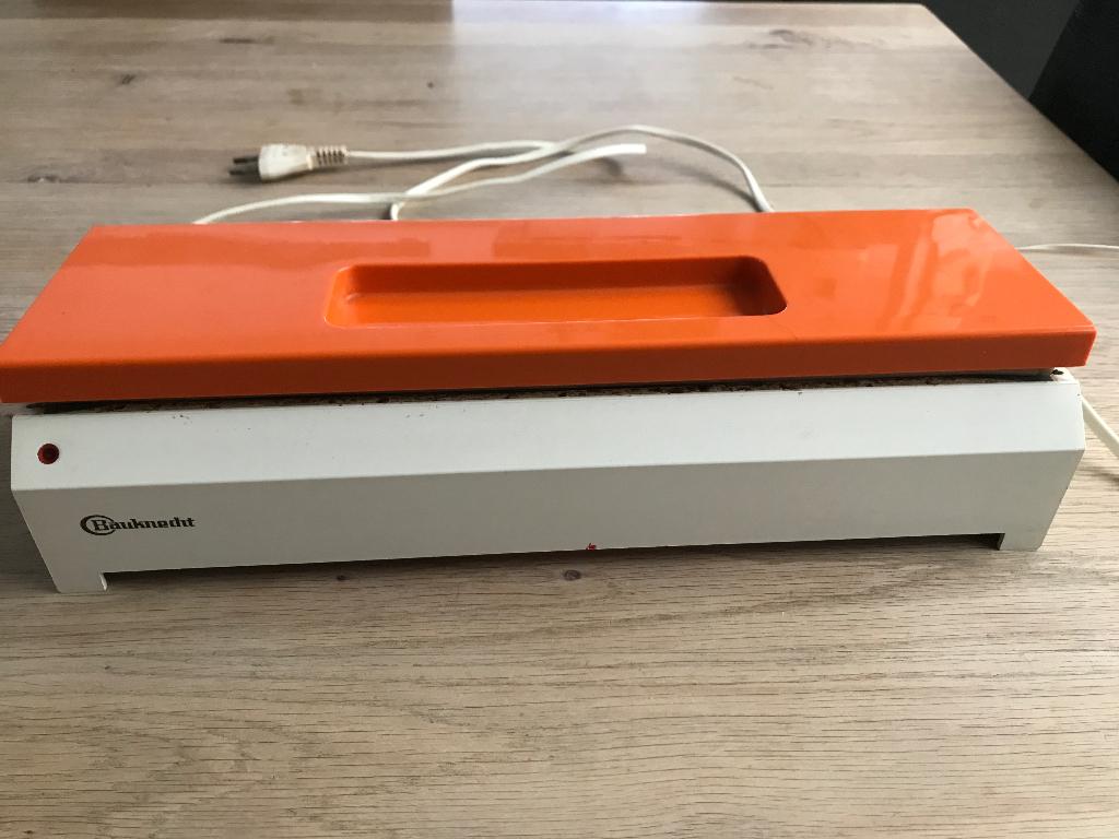 Sealmachine Bauknecht vintage, Kunststof, Ophalen of Verzenden, Overige merken, Oranje