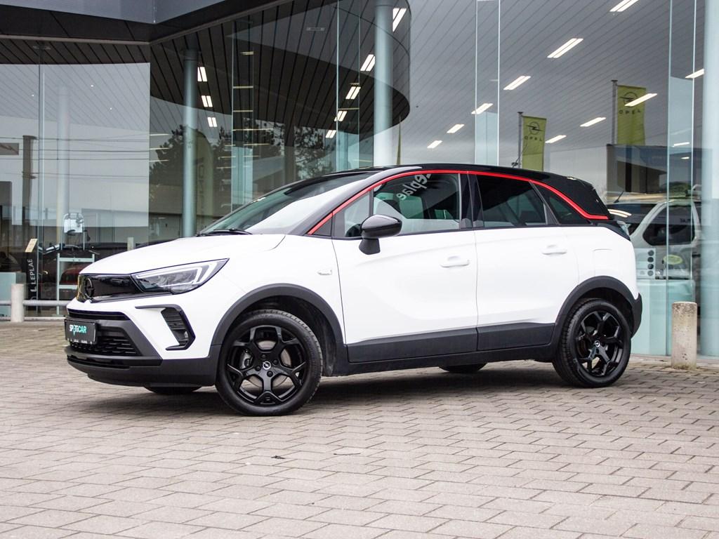 Opel Crossland GS 1.2T AT6 130PK |APPLE CARPLAY|CAMERA|, Automaat, Parkeersensor, Wit, 130 pk