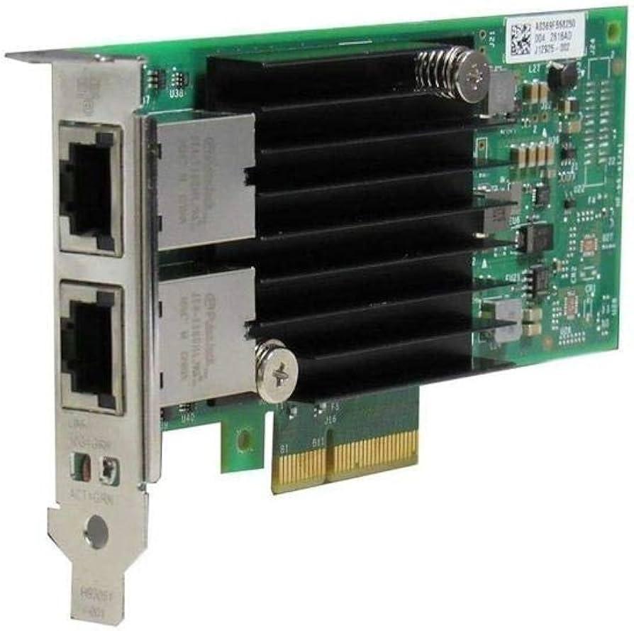 Dell Intel X550-T2 2-port 10GB CNA Low Profile HWWN0, Computers en Software, Netwerkkaarten