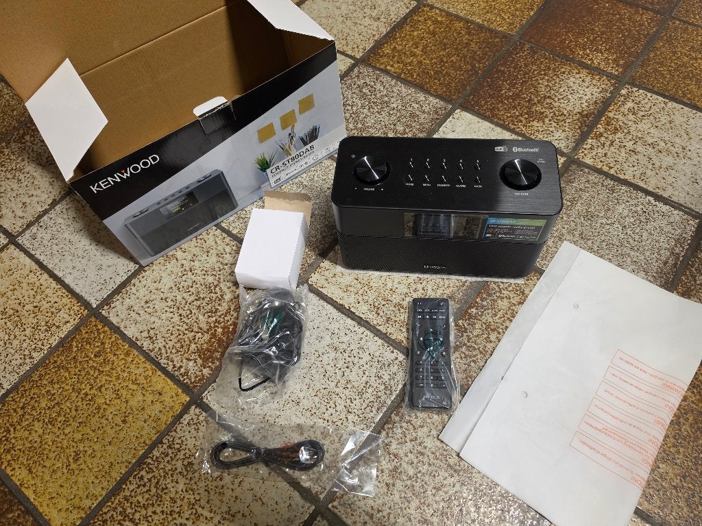 Kenwood CR-ST80DAB Compacte Stereo DAB+ Radio - Zwart, Enlèvement, Comme neuf, Radio