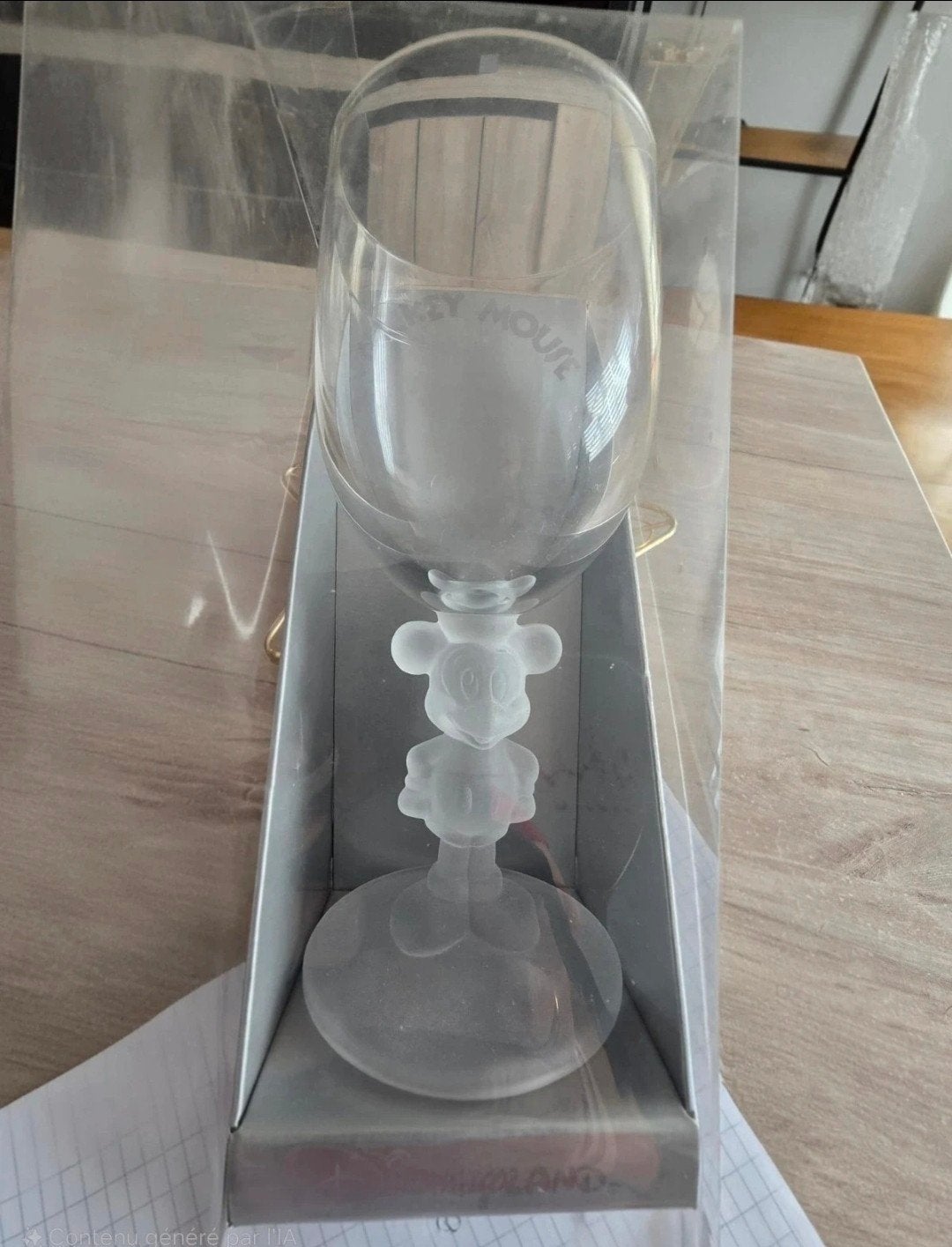 Verre Disney (Vintage), Verre, Enlèvement