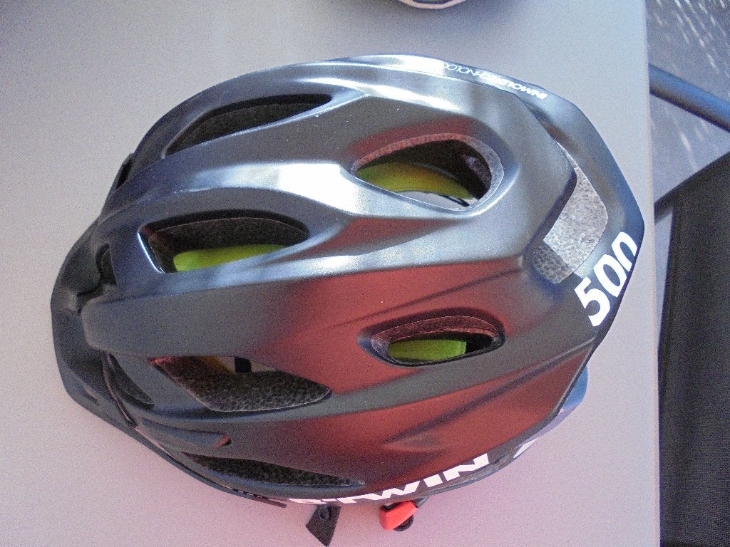 Casque B-Twin noir vélo, Enlèvement, Comme neuf, BTwin Décathlon