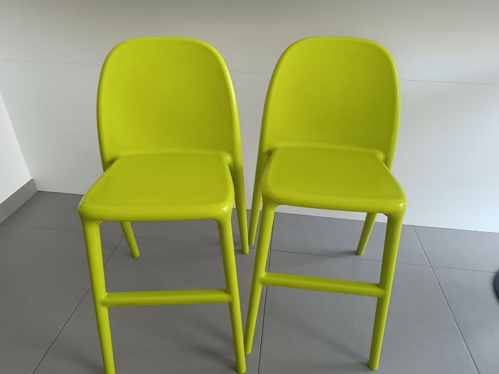 Ikea Urban stoel voor kinderen.2 stuks.Groen, Enlèvement