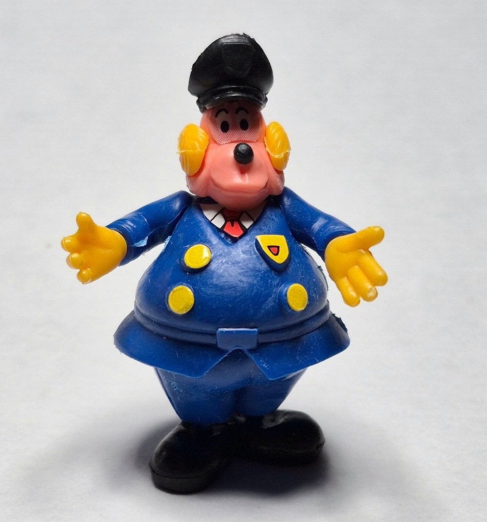 Mickey et ses Amis Commissaire Finot bouche fermée, Collections, Enlèvement ou Envoi, Utilisé, Figurines