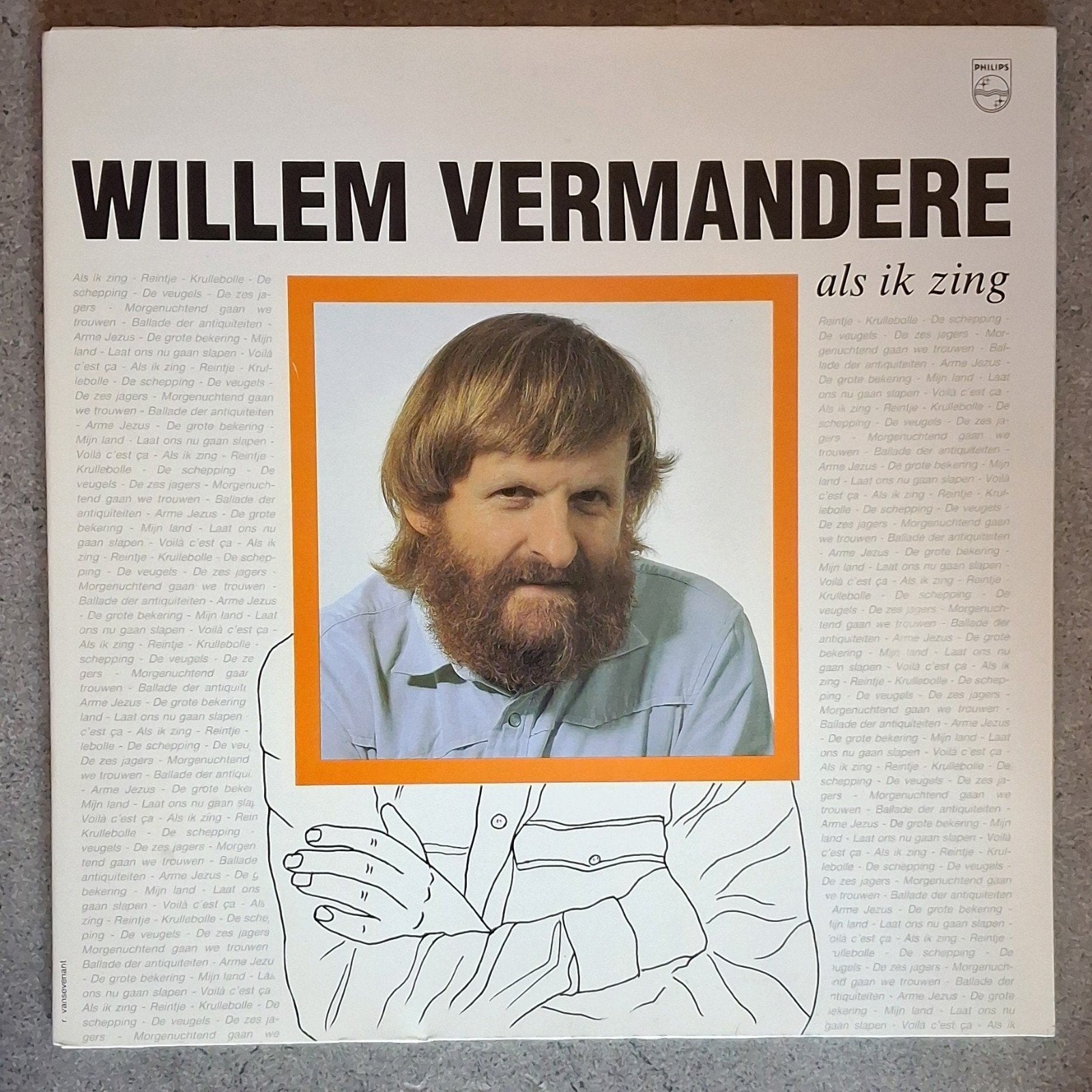 Willem Vermandere: Als Ik Zing (LP), CD & DVD, Vinyles | Néerlandophone, Pressage original, Enlèvement ou Envoi, LP