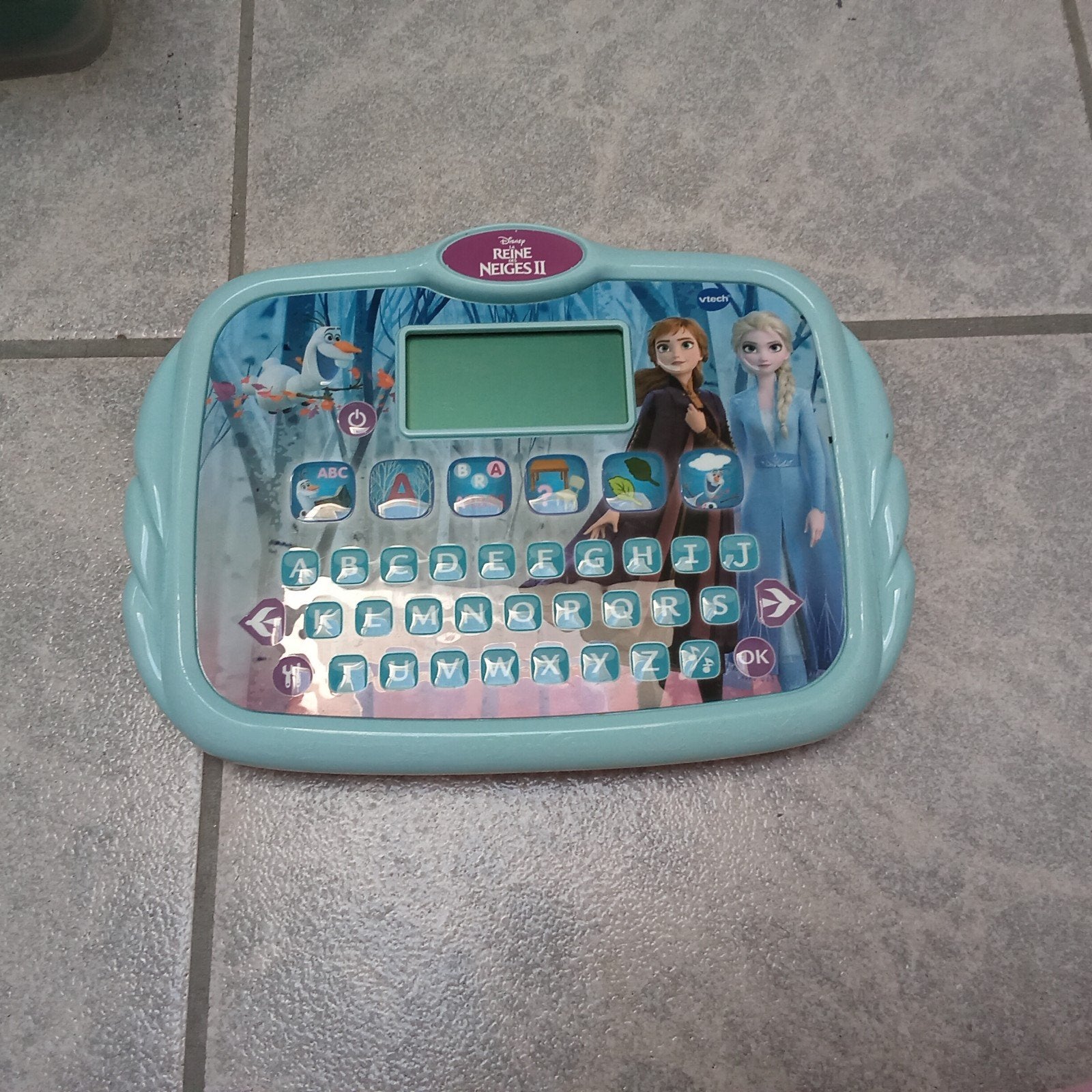 VTech Frozen tablet, Ophalen