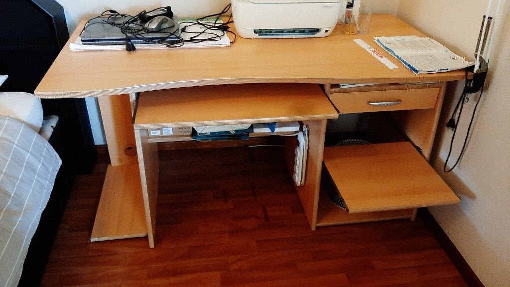 Bureau, Maison & Meubles, Bureaux, Bureau d'ordinateur, 74 cm, Enlèvement, Avec tiroirs
