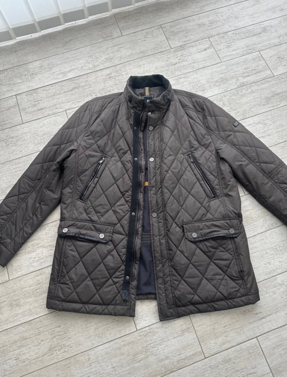 Veste homme Pierre Cardin taille 56, Enlèvement ou Envoi, Comme neuf, Taille 56/58 (XL), Brun