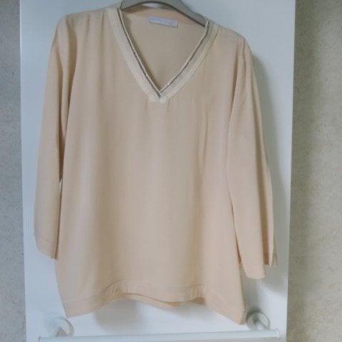Blouse zijde zalmroze Fabiana Filippi mt 38 (it 42), Kleding | Dames, Maat 38/40 (M), Overige kleuren, Nieuw, Ophalen of Verzenden