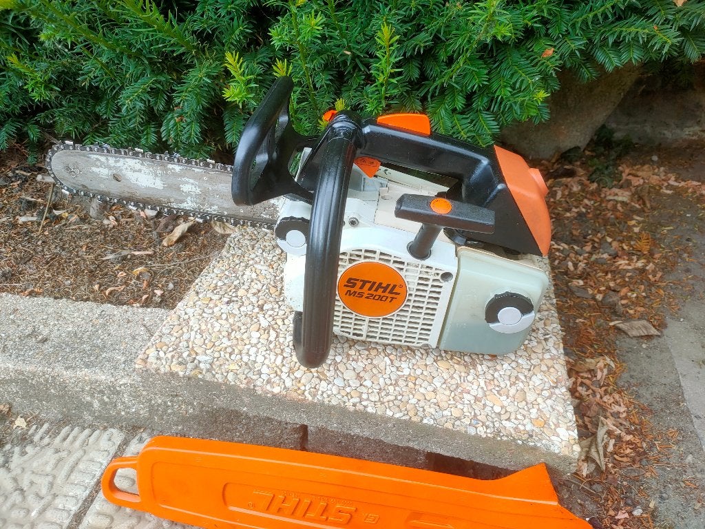 Elagueuse STIHL MS200T, Jardin & Terrasse, Outils à main, Utilisé, Autres types, Enlèvement