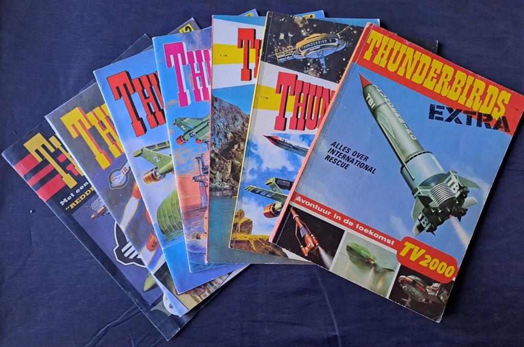 Set nederlandstalige Thunderbird albums, Boeken, Stripverhalen, Ophalen of Verzenden