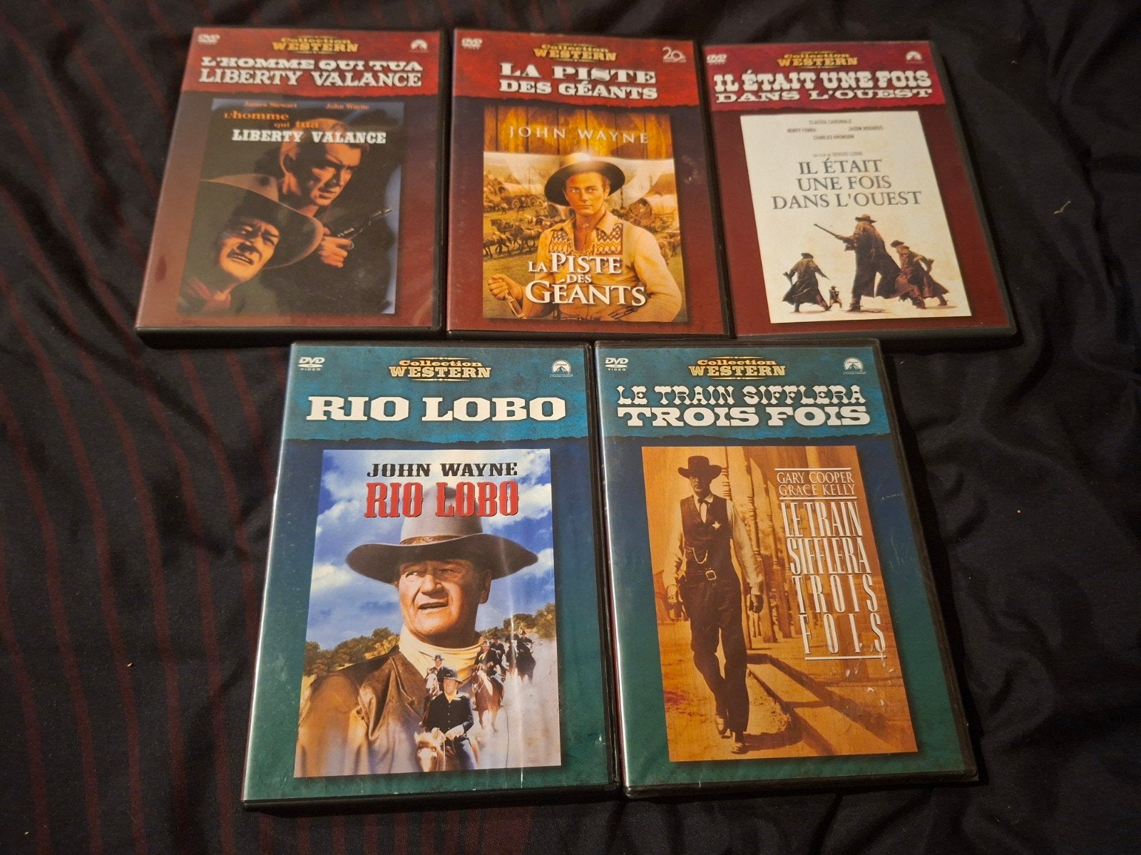 Te koop 5 dvd's uit de Western collectie, Inclusief DVD, Vanaf 9 jaar, Actie, Ophalen of Verzenden