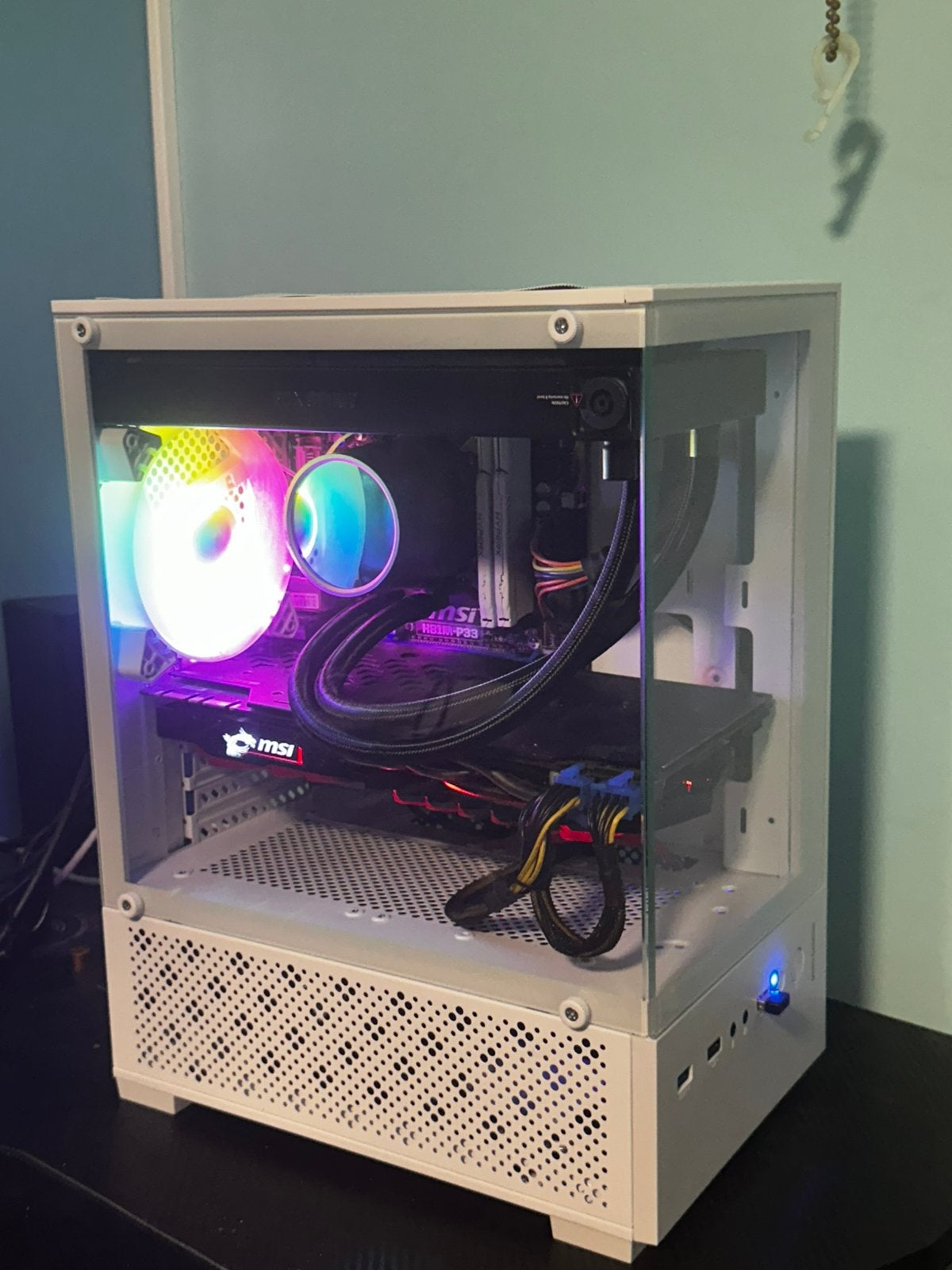Watergekoelde RGB Game PC | i7, GTX 1070 8GB, 16GB, SSD, Enlèvement ou Envoi, Comme neuf, 4 Ghz ou plus, Gaming
