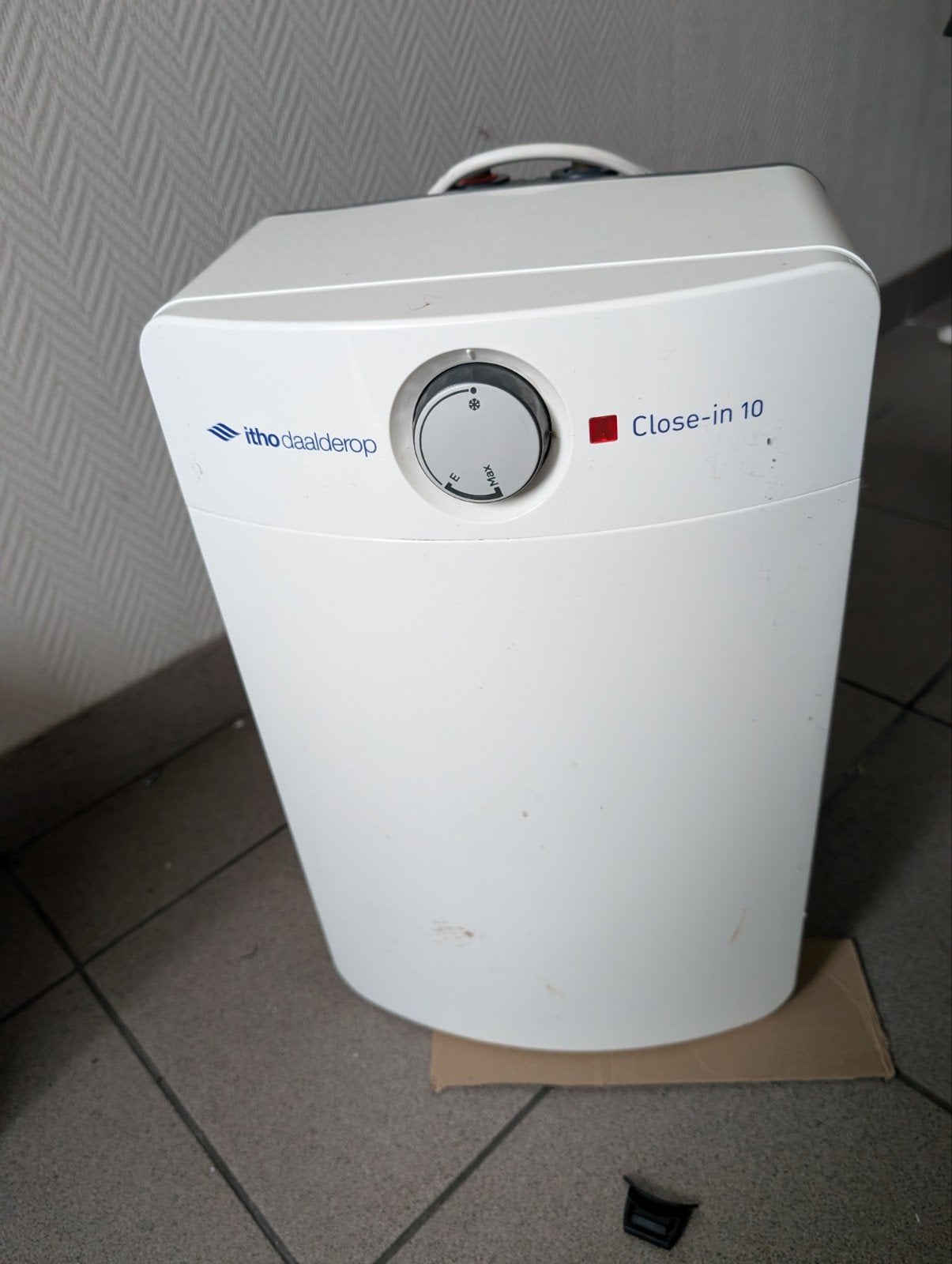 10l warm water ketel, Ophalen, Boiler