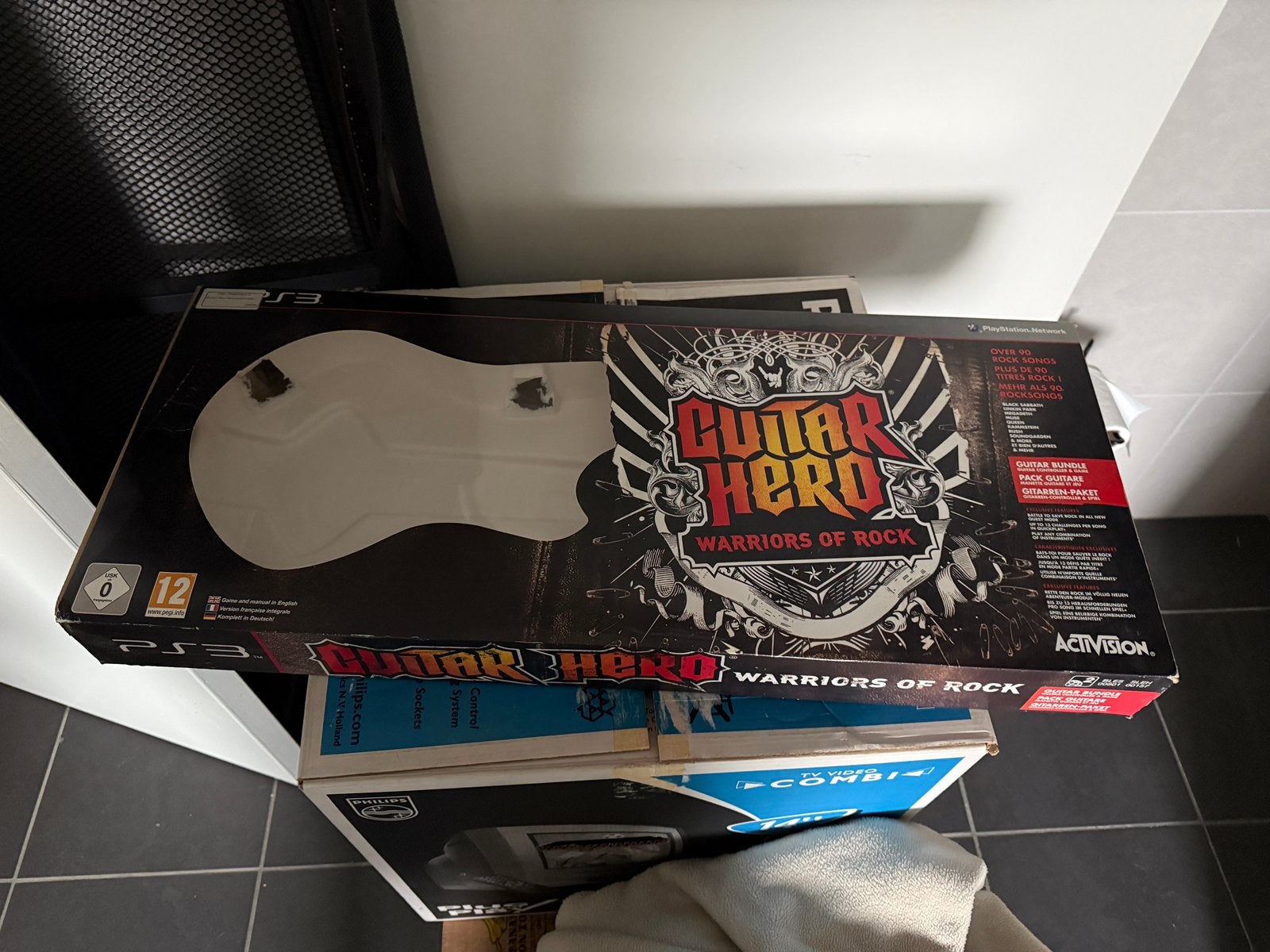 Lege verpakking! PS3 Guitar Hero Warriors of Rock, Games en Spelcomputers, Ophalen, Zo goed als nieuw, Gitaar, Drumstel of Dj-set