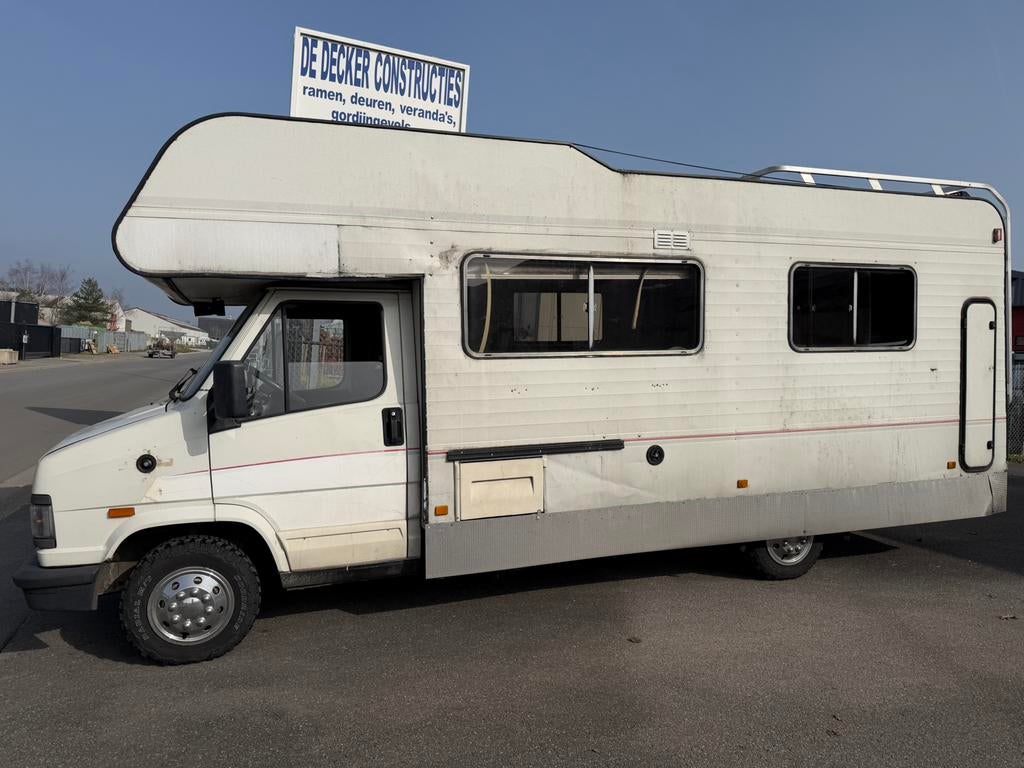 Citroen c25    2.5 diesel     54kw 73pk     209.257km   1991, Caravans en Kamperen, Mobilhomes, Bedrijf, Diesel