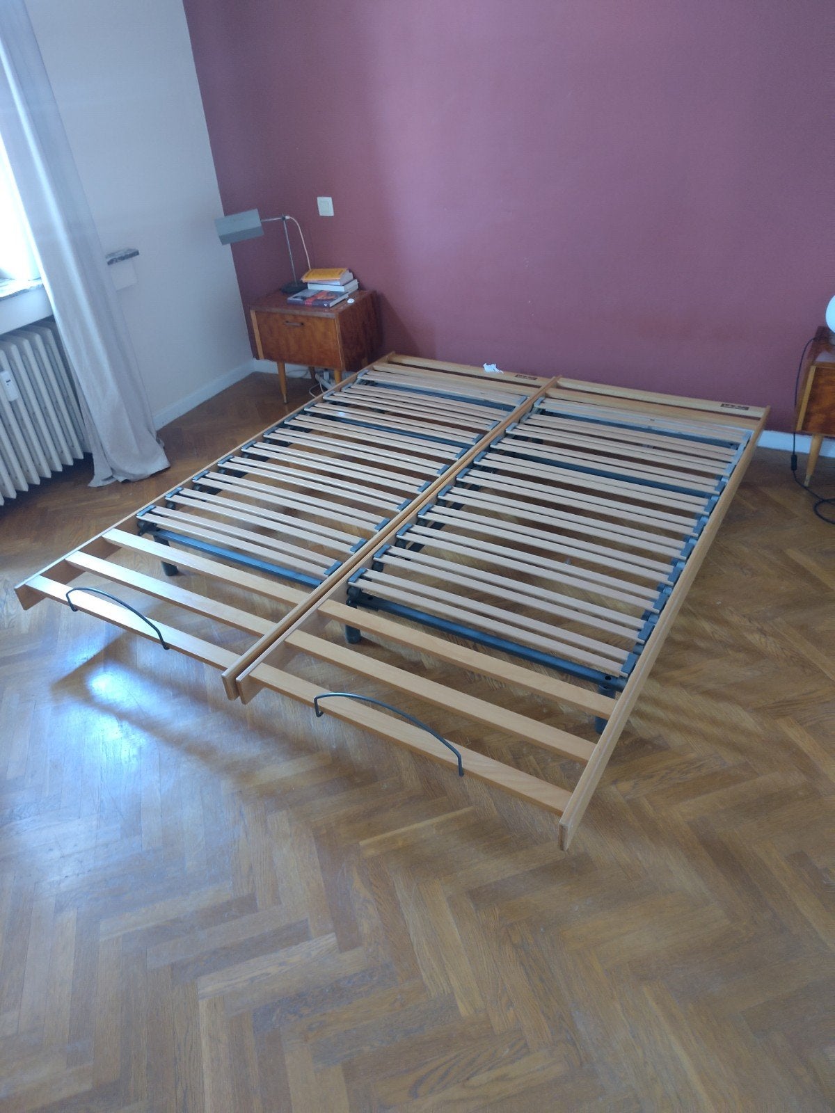 2 lattoflex 220 x 90 cm, Brun, Enlèvement, 180 cm, Réglable